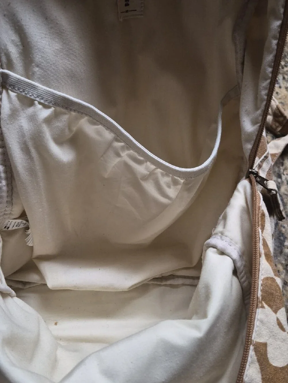 Billabong canvas backpack